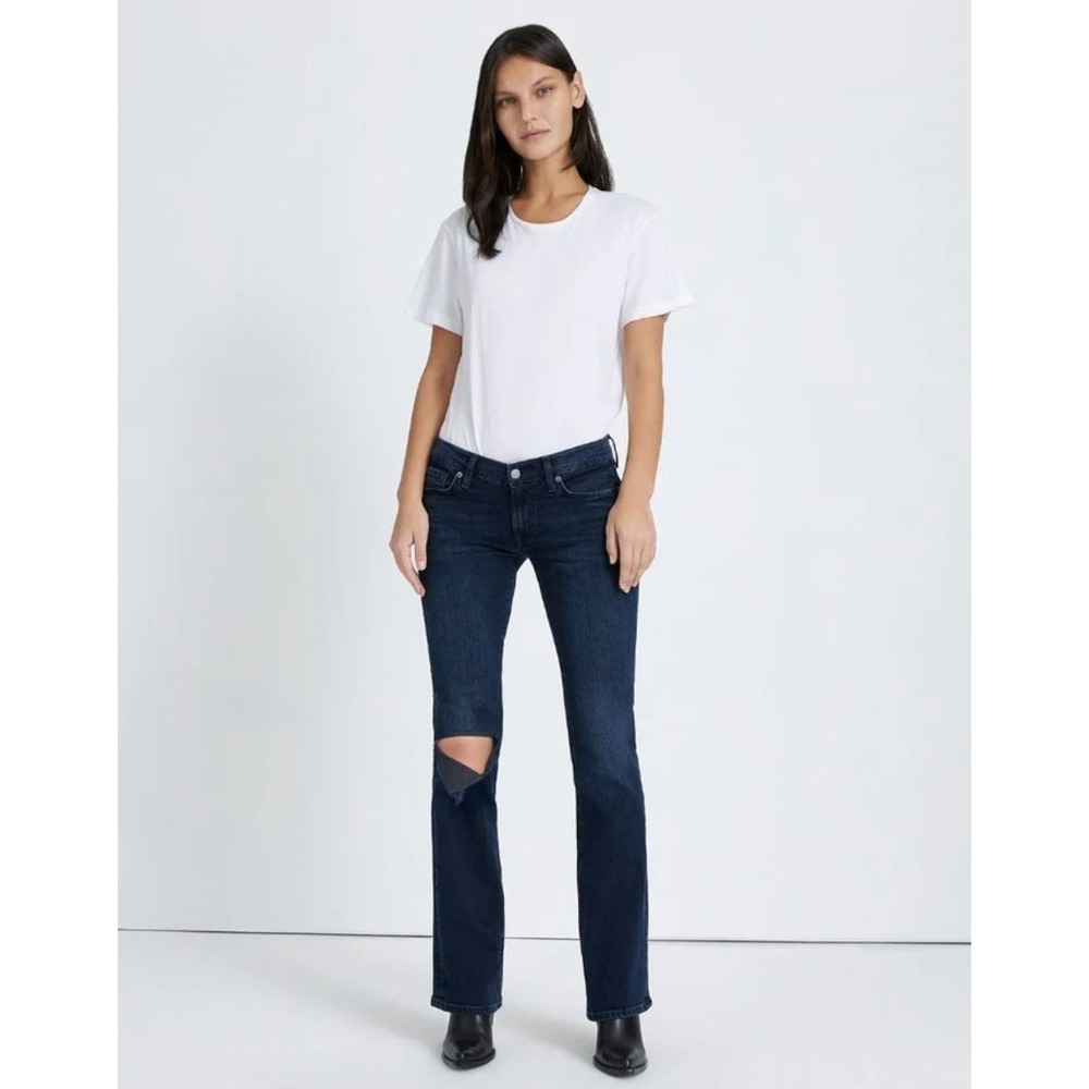 7 For All Mankind jeans women low rise original bootcut blue W 26 W 28 W 30 $228